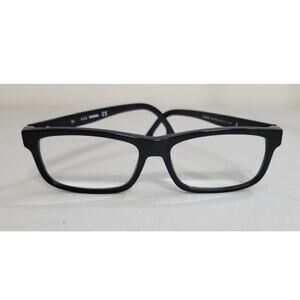 Diesel Mens Eyeglasses DL5090 Black Square Biker Casual Rock Goth Mens Glasses